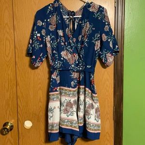 Floral romper